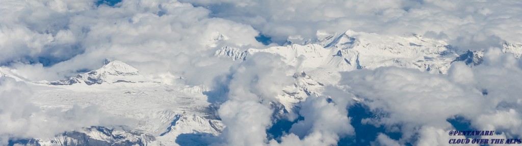 Cloud over the Alps